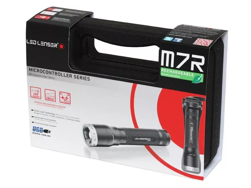 Фонарь ручной LED Lenser M7R