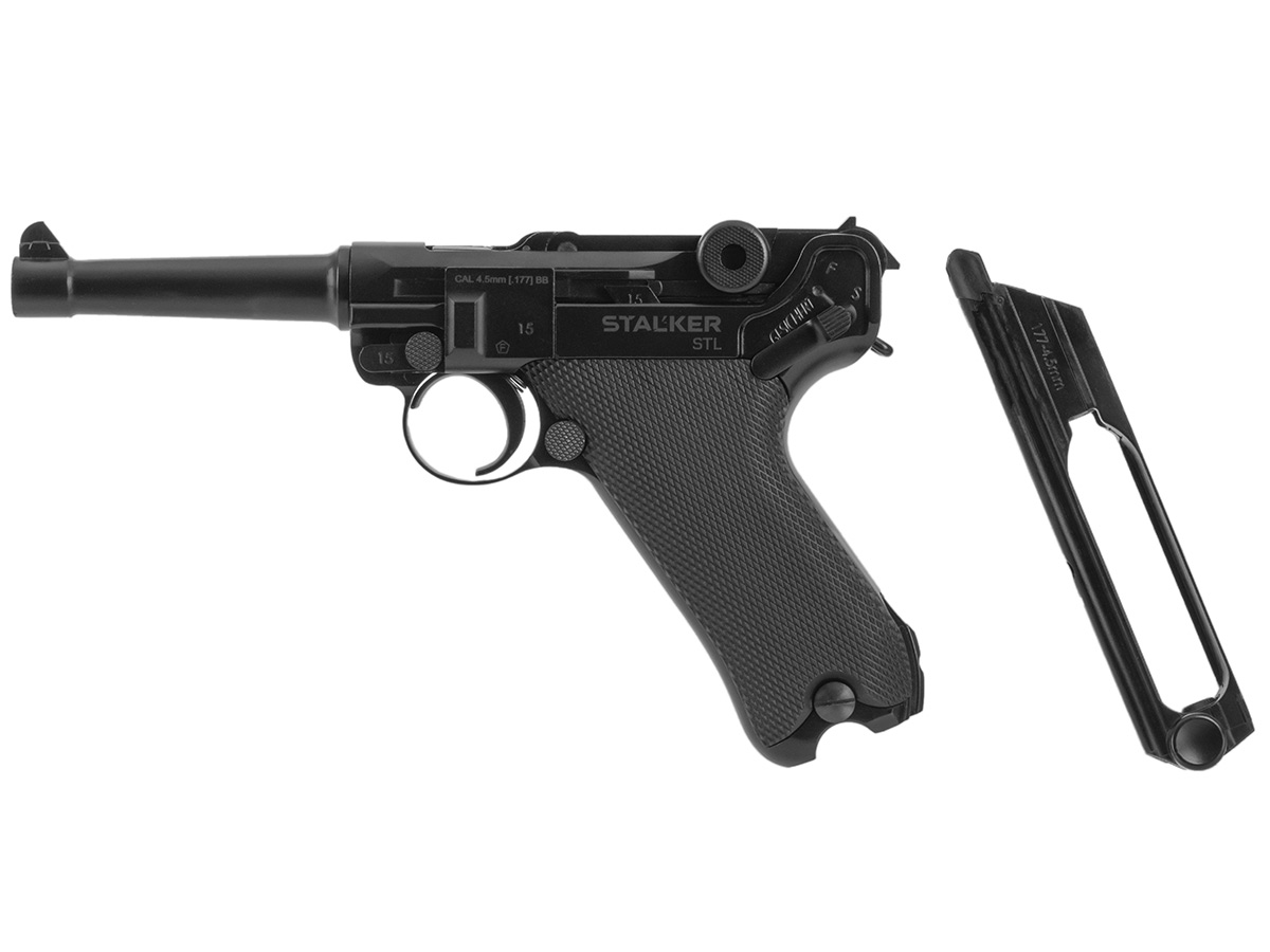 Пистолет пневматический Stalker STL (Luger P08) калибр 4,5 мм