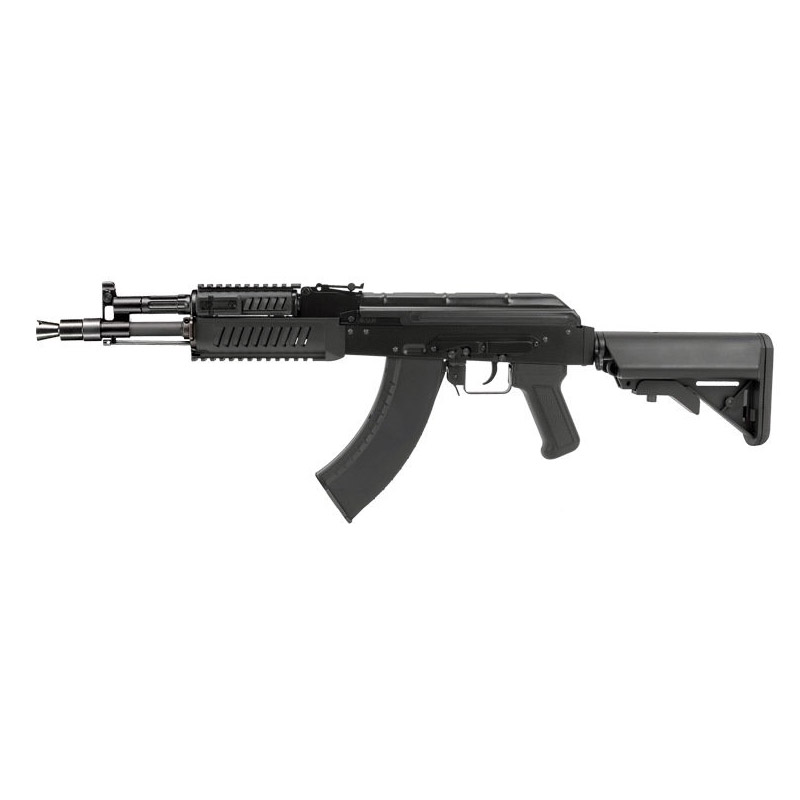 Автомат страйкбольный (G&G) RK-104 AEG (АК-104), (140-150m/s) пластик, черный,