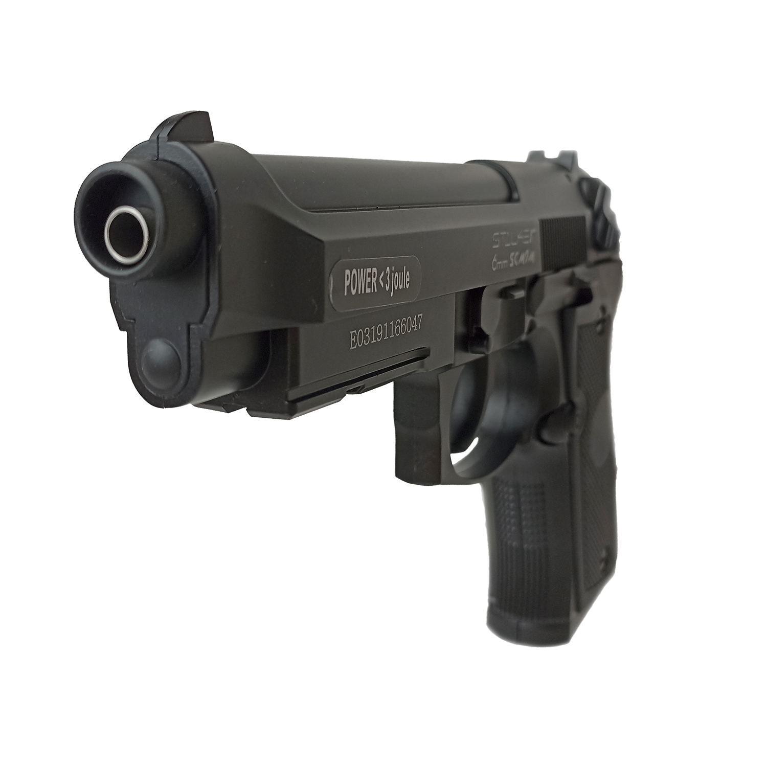 Пистолет страйкбольный Stalker SCM9M (Beretta M9), калибр 6 мм BB, 12 г, CO2, металлический корпус