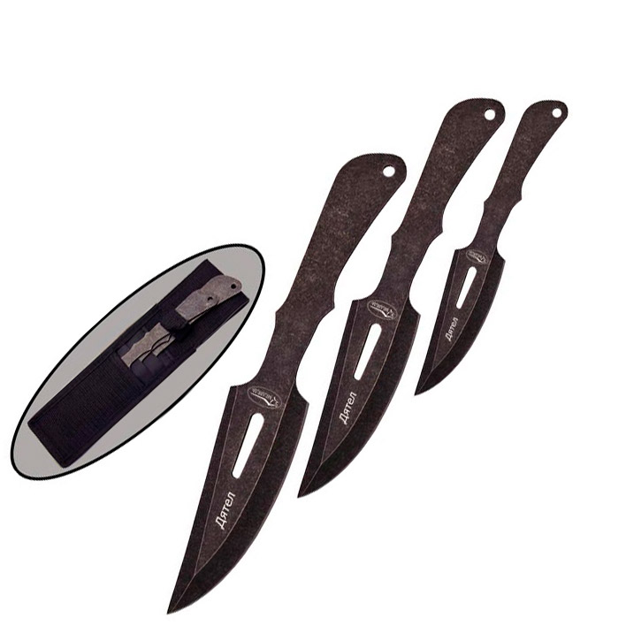 Нож Viking Nordway метательный "Дятел" M014-50N3 (Набор из 3 штук)