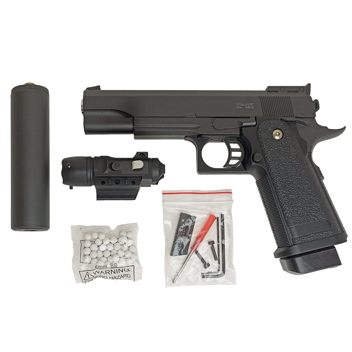 Пистолет страйкбольный Stalker SA5.1S Spring (Hi-Capa 5.1) 6 мм