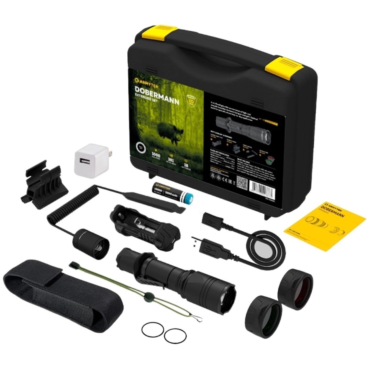 Набор Armytek Dobermann Extended Set