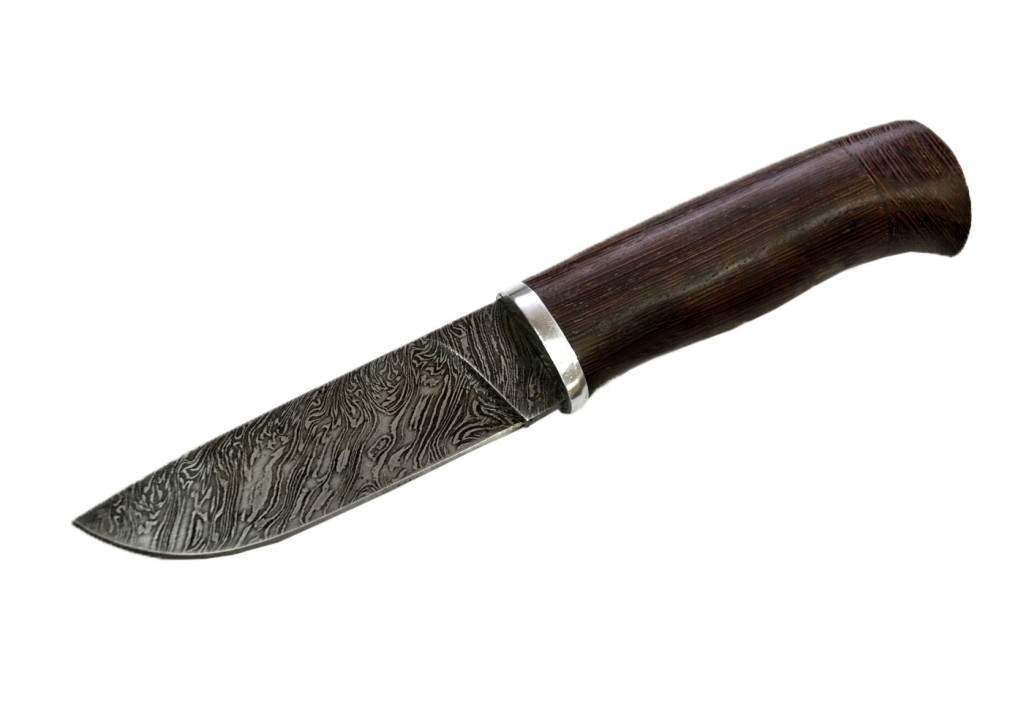 Нож Семина "Лесник" дамасская сталь, венге, дюраль