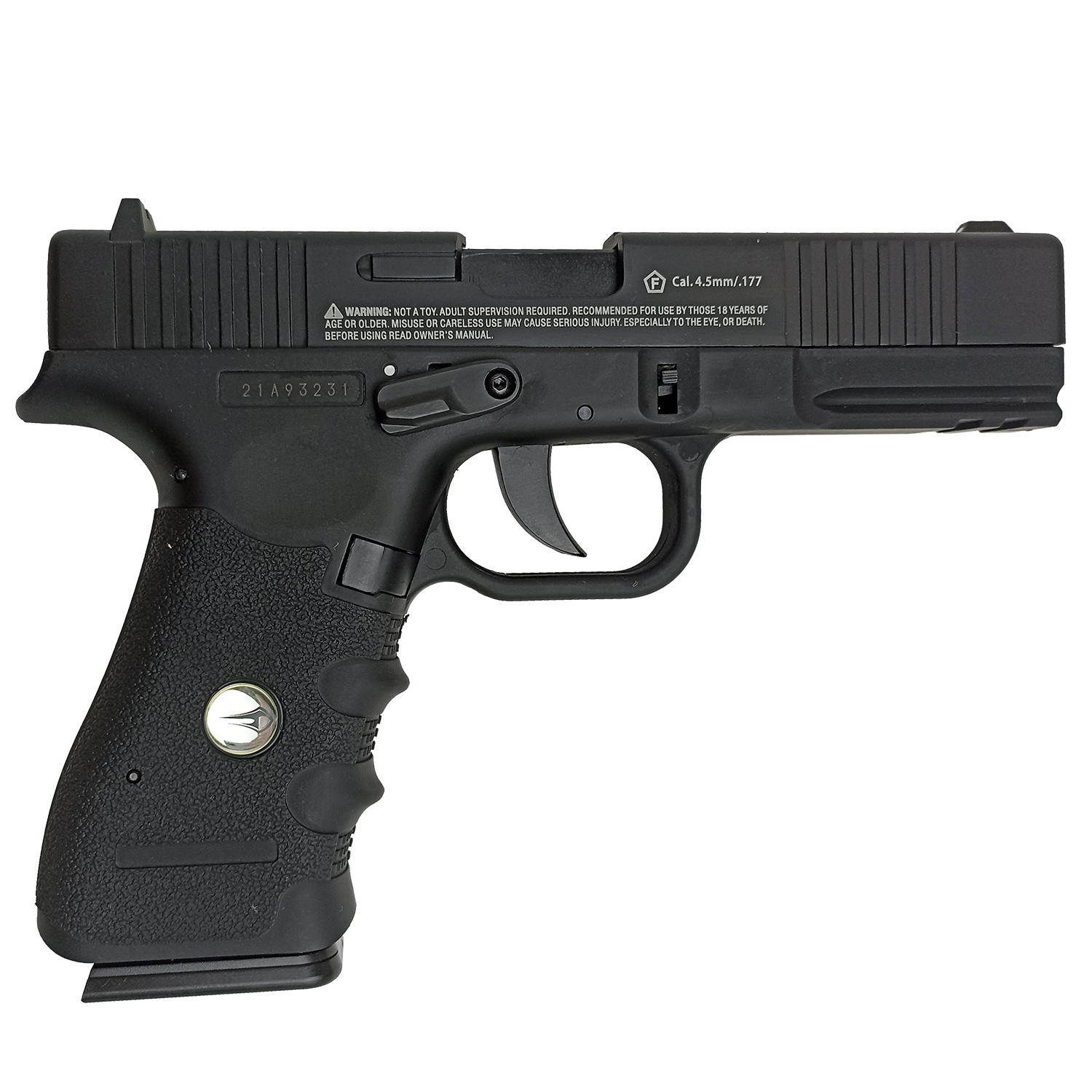 Пистолет пневматический Borner W119 (баллончики 3 шт + шарики 250 шт)
