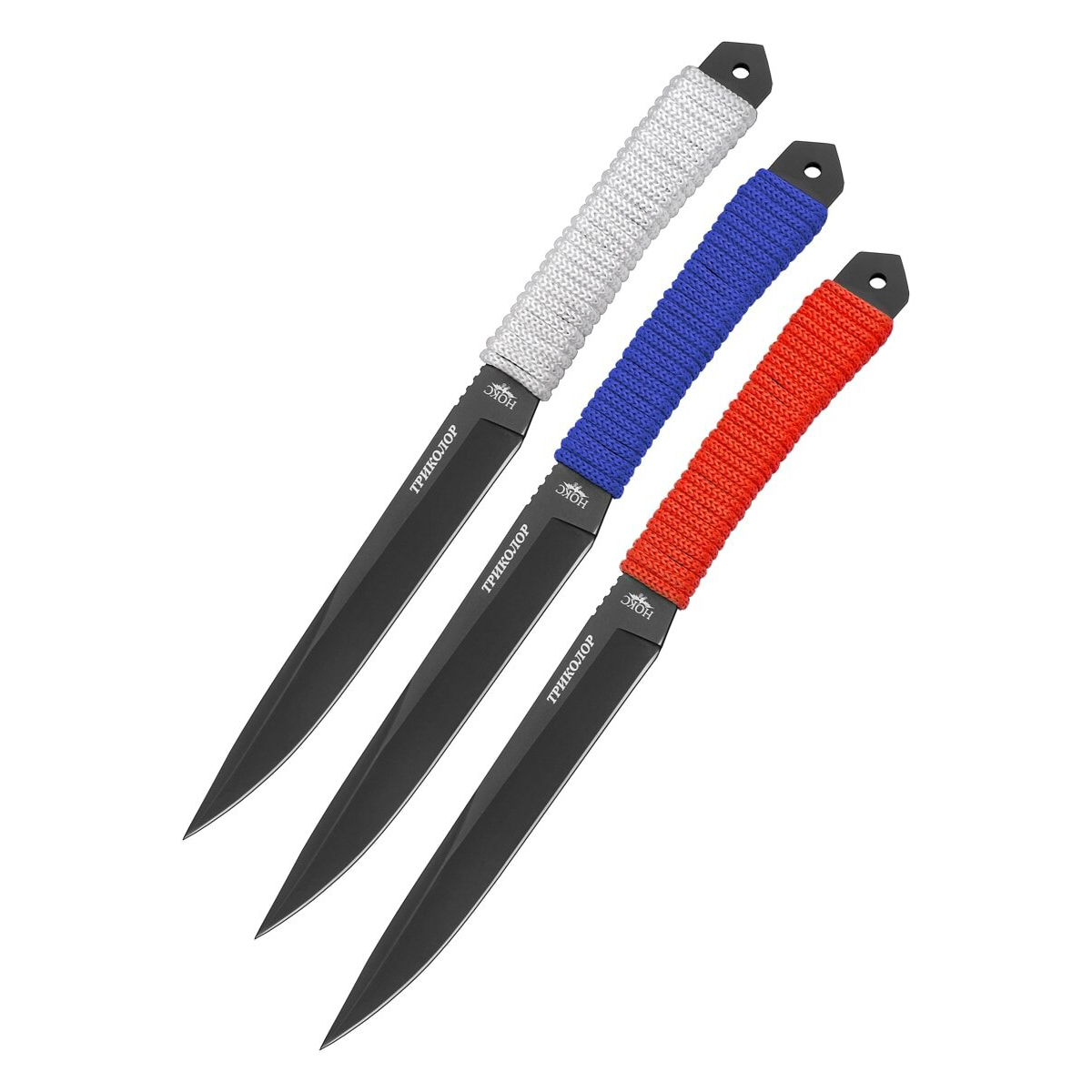 Нож НОКС Метательный "Триколор 715-720711 (Набор из 3 шт.)