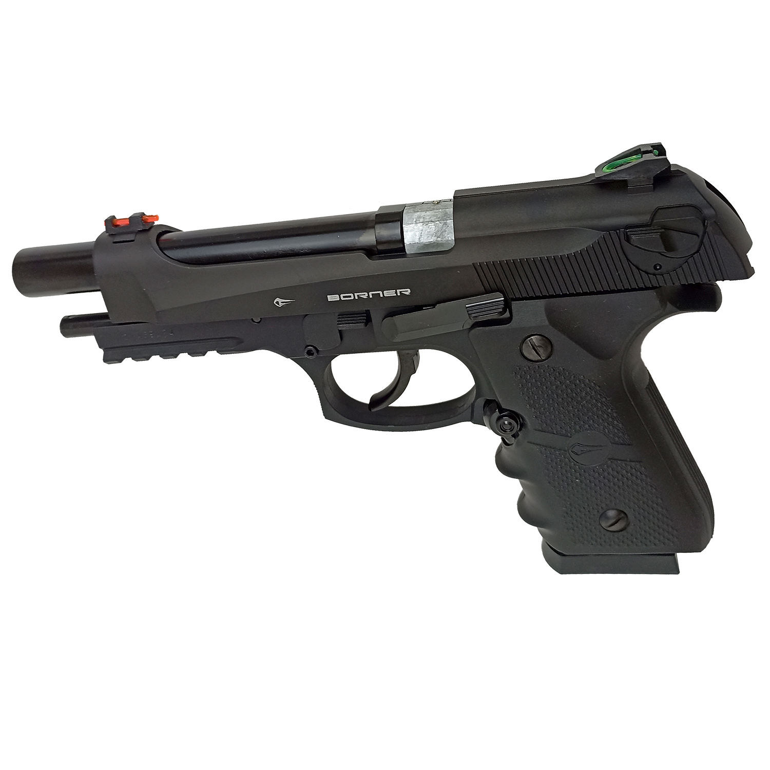 Пистолет пневматический Borner Sport 331 (баллоны 3 шт + шарики 250 шт)
