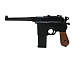 Пистолет страйкбольный MAUSER C96 GBB черный CO2 UMAREX CP133