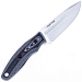 Нож CityHunter AUS-8 SW Stonewash, Black-White G10