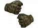 Перчатки Voenpro полнопалые, олива хаки, с защитой, размер M, №100 B31
