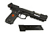 Пистолет страйкбольный (WE) Beretta M92F Samurai Edge, хромированный ствол, металл, GP331-LS