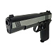 Пистолет пневматический Umarex Colt Government 1911 A1 (хром с чёрными пластиковыми накладками)