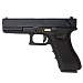 Пистолет страйкбольный WE Glock 18 Gen3, чёрный, WE-G002A-BK / GP617A