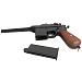 Пистолет страйкбольный Stalker SA96M Spring (Mauser C96), 6 мм