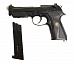 Пистолет страйкбольный (WE) Beretta 904 (90-Two), металл, WE-M015-BK