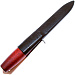 Нож Morakniv Classic № 2F (carbon, береза, красная рукоять)
