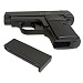 Пистолет страйкбольный Stalker SA25S Spring (Colt 25) + имитация ПБС, 6 мм