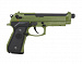 Пистолет страйкбольный (G&G) BERETTA GPM92 Hunter Green, металл, GAS-GPM-92F-GBB-ECM