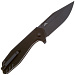 Нож CJRB Riff J1928-BBK, рукоять черная G10,черн.клинок, AR-RPM9