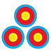 Мишень Сentershot 3x20см Las Vegas