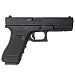 Пистолет страйкбольный (WE) Glock-18 gen3, авт, металл слайд WE-G002A-BK / GP617A
