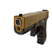 Пистолет страйкбольный (WE) Glock-17 gen3, металл слайд, Titanium Version WE-G001A-TG