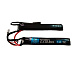 АКБ BlueMax 7.4V LiPO 2200mAh 15C ALP2200R4-2S 12x20x102 x2