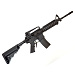 Автомат страйкбольный (Cyma) CM007 (TN) M4RIS, металл, пластик, складной приклад, ЗУ, АКБ