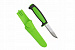 Нож Morakniv Basic 546 рукоятка зеленая, вставка черная