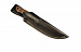 Нож Santi AUS-8 SW (Stonewash, Дерево, ножны кожа)