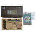 Пистолет страйкбольный WE Glock 17 Gen3, песочный, WE-G001A-TAN / GP616