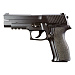 Пистолет страйкбольный (KJW) P226 E2 GBB, GAS, черный, металл, KP-01-E2.GAS