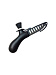 Нож Morakniv Karl-Johan для грибов, нерж, щетка, черный