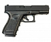 Пистолет страйкбольный (KJW) G23 GBB, черный, мет. слайд, модель - KJW-G23-MS (BK) GP607
