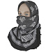 Арафатка Tactical Shemagh Black/White Jolly Roger код Dagger DI-9002